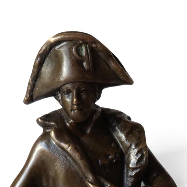 Gladenbeck, Napoleon Bonaparte Sculpture, 1920s, Bronze For Sale - Image 3 of 16