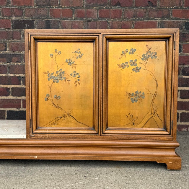 Believed to be by Henredon, though it could possibly be Century Furniture. Designed in the style of Renzo Rutili for...