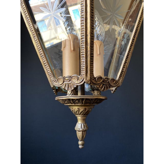 Vintage Italian Hanging Light, 1930s For Sale - Image 4 of 6