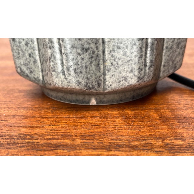 Mid-Century Danish Studio Pottery Table Lamp by Einar Johansen for Søholm, 1960s For Sale - Image 12 of 18
