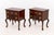 Pair of Queen Anne Style Mahogany Lowboys For Sale - Image 4 of 13