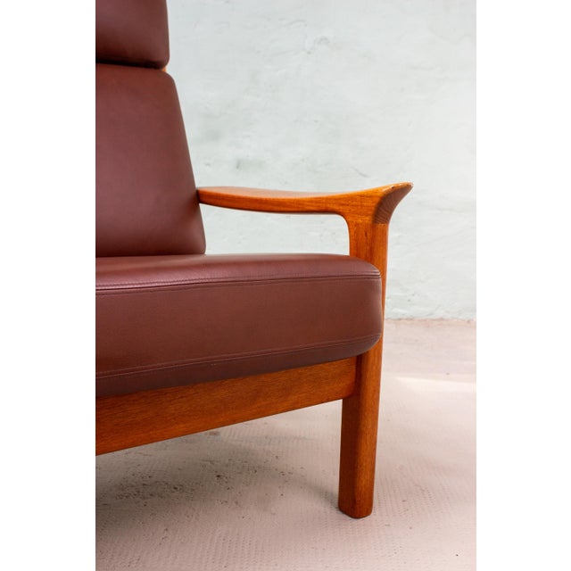 Wood Vintage Danish Teak Sofa by Juul Kristensen, 1960s For Sale - Image 7 of 18