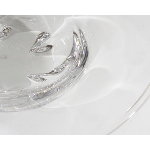Orrefors Edvard Hald Orrefors Sweden Crystal 3124 Bowl For Sale - Image 4 of 5