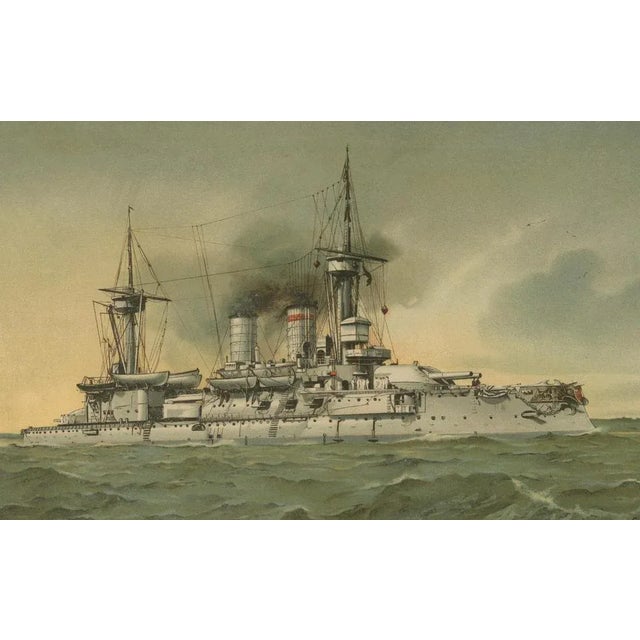 SMS Kurfürst Friedrich Wilhelm, 1903, Paper For Sale - Image 3 of 7