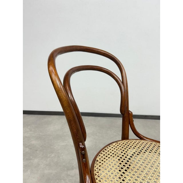 No.14 Ladies Chair attributed to Tatra Nábytok, 1940s For Sale - Image 6 of 9