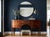 Vintage Western Natural Wood Brandy Board Sideboard Console Table For Sale - Image 4 of 14