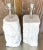 Mid 20th Century Vintage Boho Cut Marble Lamps - a Pair For Sale - Image 5 of 6