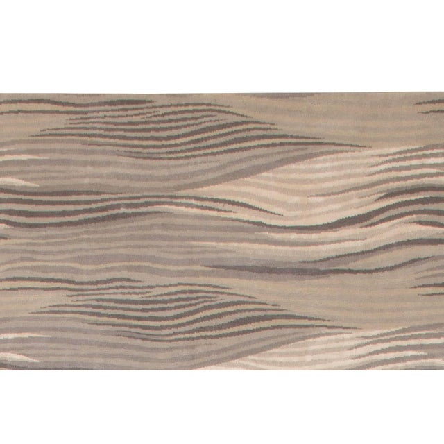 Textile Modern Oversized Abstract "River" Wool Rug by Doris Leslie Blau For Sale - Image 7 of 7
