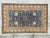 Nice French knotted rug with a beautiful Chinese design and beautiful colors with blue and yellow, entirely knotted with...