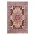 Rustic Kazak Orange/Blue Wool Rug - 8'1''x10'0'' For Sale