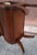 Early 20th Century Ferguson Bros. Walnut Lyre Harp Form Magazine Holder For Sale - Image 10 of 10