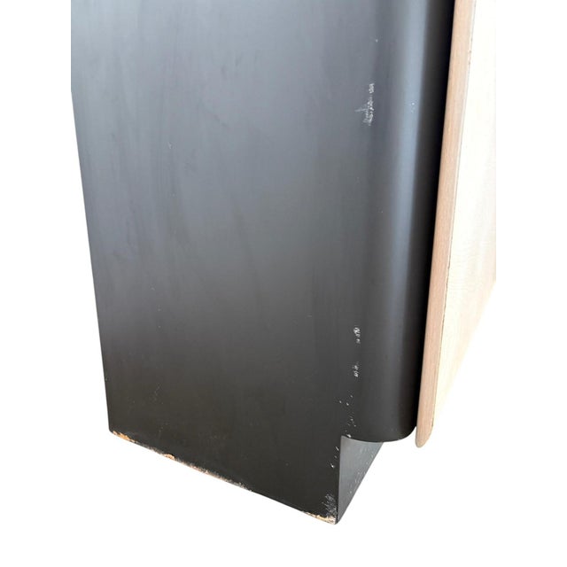 Contemporary Bleached Oak Credenza For Sale In Philadelphia - Image 6 of 9