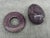 Vintage Purple Hand Carved Alabaster Egg and Stand Italy For Sale - Image 4 of 16