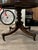 Rare Mid-Century Georgian Style Leather Top Mahogany Drum Table For Sale - Image 10 of 10