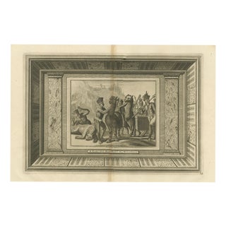 Arnoldus Montanus, Peruvian Llamas, 1671, Engraving For Sale
