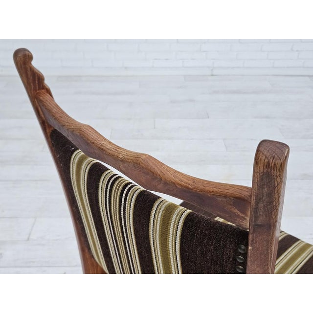 Danish Dining Chairs in Oak Wood, 1970s, Set of 6 For Sale - Image 9 of 18
