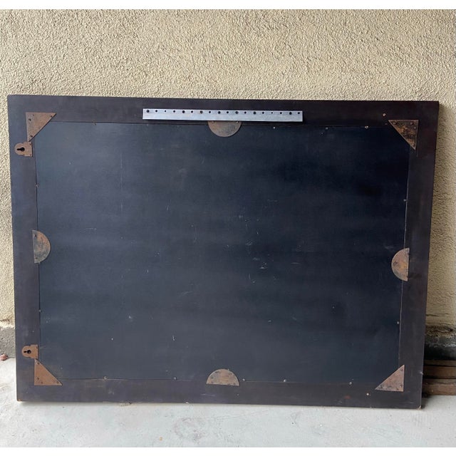 Vintage Mother of Pearl Inlay Mirror For Sale - Image 11 of 11