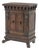 Italian Renaissance Walnut Cabinet, 17th C. For Sale