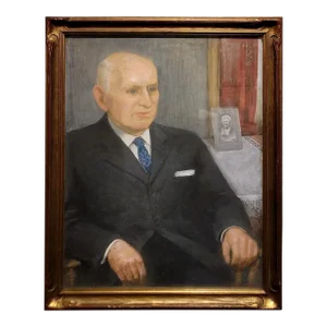 Robert Prucha - 1930s Portrait of a Gentleman - Painting