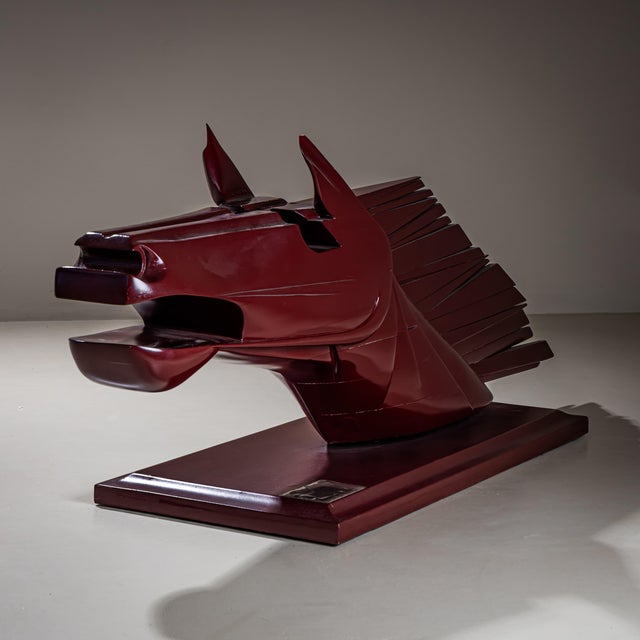 Sculpture by Elvio Becheroni (Italy, 1934–2000), Cavallo, 1988 For Sale - Image 11 of 11