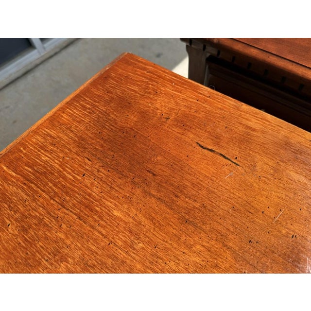 Pair of Chippendale Style Three Drawer Nightstands For Sale - Image 13 of 13