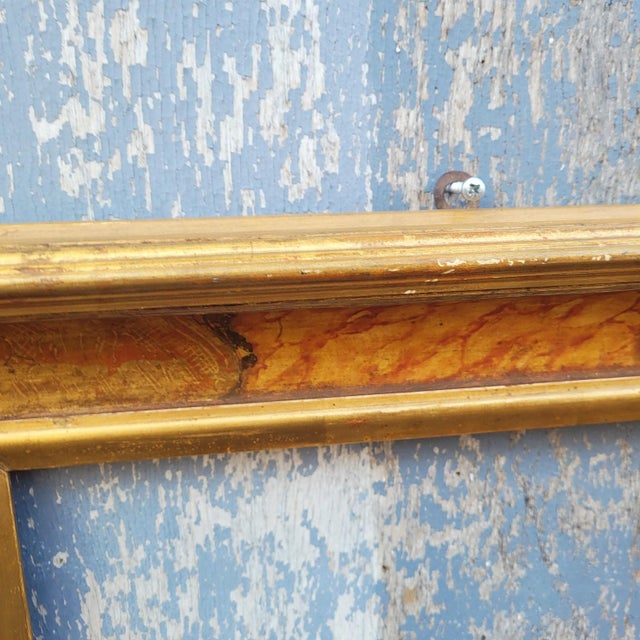 Wood 17th Century Style Lacquered Wooden Frame, Italy, Late 19th-Early 20th Century For Sale - Image 7 of 15