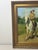 Goldenrod Oil Portrait Painting Wild West Buffalo Bill William Frederick Cody on Grey Horse After Rosa Bonheur For Sale - Image 8 of 11