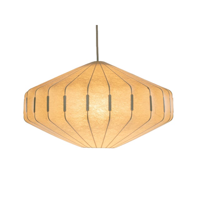 German Goldkant Cocoon Pendant Lamp by Friedel Wauer, 1960s For Sale - Image 6 of 10
