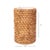 Artifacts Rattan Round Tumbler with Ceramic Insert, Honey Brown For Sale - Image 4 of 5