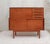 Classic 1960s sideboard and secretary desk combination. Lower section with sliding doors, upper section with an integrated...