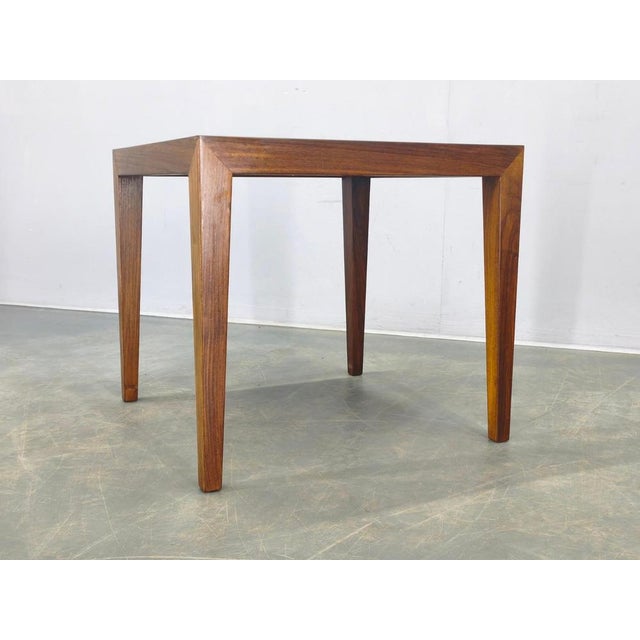 Vintage Danish Rosewood Table by Severin Hansen for Haslev, 1960s For Sale - Image 3 of 9
