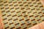 A handmade midcentury Turkish retro style rug from the third quarter of the 20th century, Measures 4'9" x 5'4''.