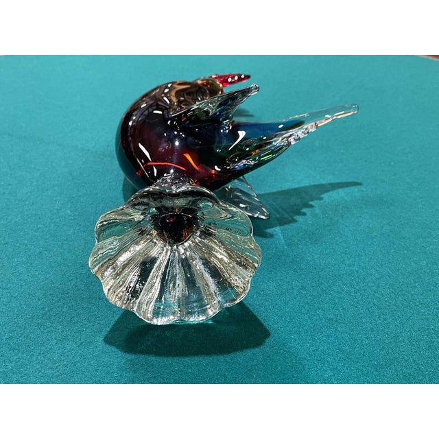 Murano Glass Rooster, 1960s For Sale - Image 4 of 11