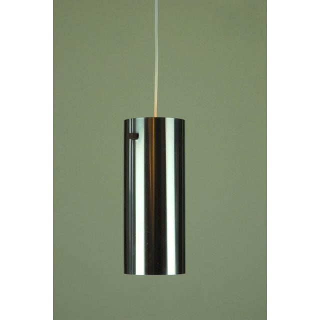 Luxus Model 571 Pendant Lamp by Uno & Östen Kristiansson for Luxus, 1970s For Sale - Image 4 of 12