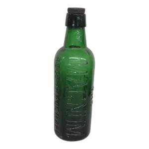London the Magnum Hills Chapman Ltd Emerald Green Glass Bottle