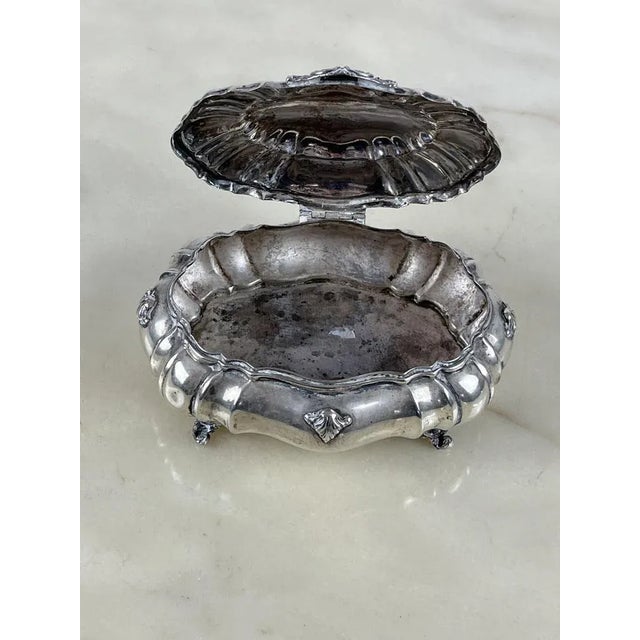 Silver Jewelry Box, Italy, 1960s For Sale - Image 10 of 12