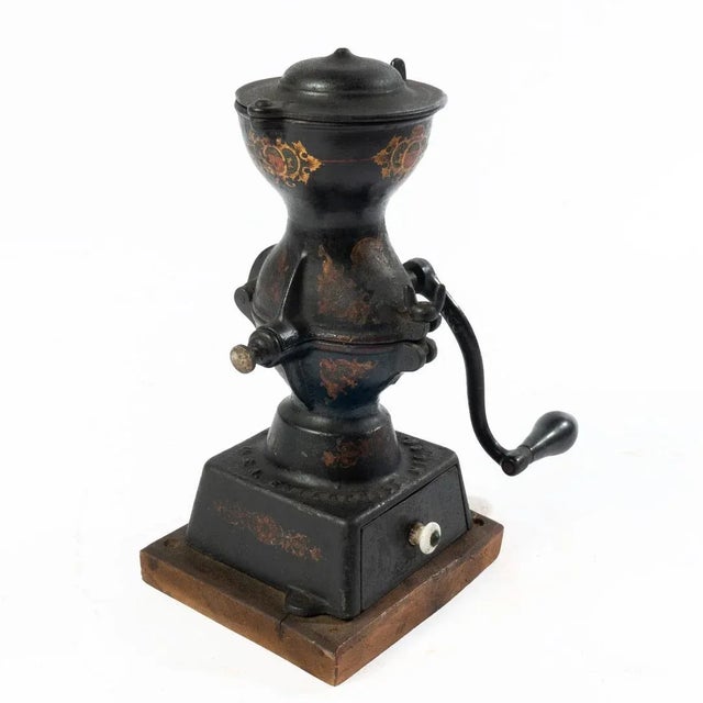 Metal Antique Enterprise No. 1 Coffee Grinder For Sale - Image 7 of 12