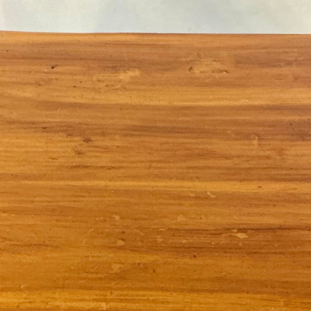 1970s Vintage Arts & Crafts Shaker Ethan Allen Pine Side Tables - A Pair, Country Craftsman Collection For Sale - Image 13 of 16