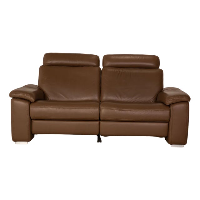 Maestra 2-Seater Sofa in Brown Leather from Mondo For Sale