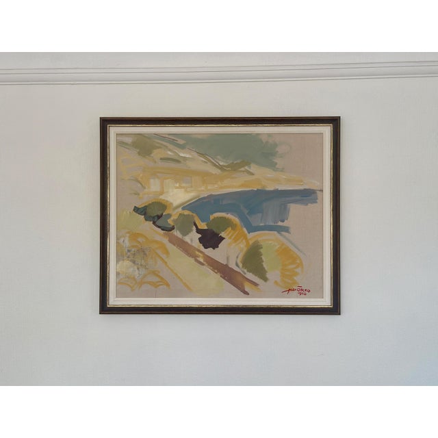 Alex Öberg, Coastal Fragments, 1960s, Oil on Canvas, Framed For Sale - Image 10 of 13
