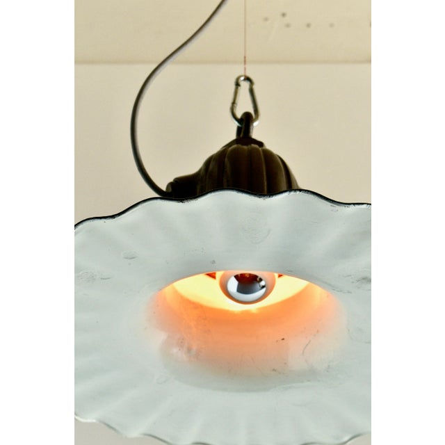 1930s Scalloped Street Pendant For Sale - Image 4 of 9