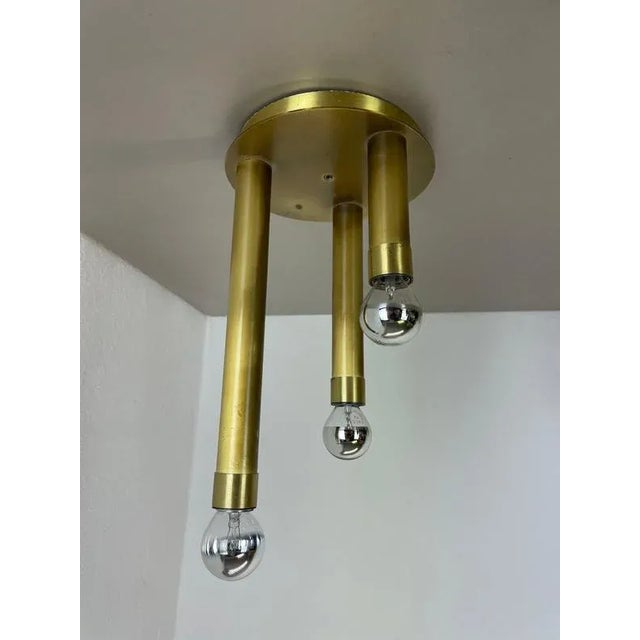 ceiling light Producer: Origin Italy in the manner of Stilnovo, Gio Ponti Age: 1970s This modernist light was produced in...