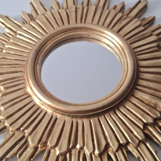 Large Sunburst Wall Mirror, Italy, 1960s For Sale - Image 14 of 15