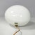Glass Italian Space Age Opaline Glass Table Lamp by Vistosi, 1970s For Sale - Image 7 of 13