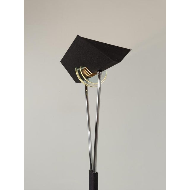 Italian Postmodern Floor Lamp in the style of Fontana Arte, 1980s For Sale - Image 9 of 18