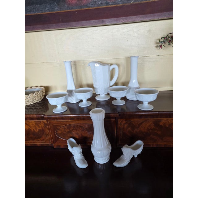 Milk Glass Collection For Sale - Image 14 of 14