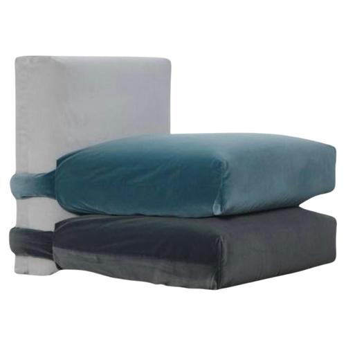Maharam Cushion Sofa Central Module by Muller Van Severen for BD Barcelona For Sale - Image 17 of 17