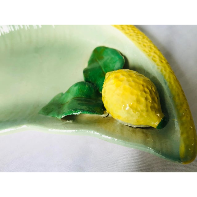 Late 20th Century Late Twentieth Century Italian Hand-Painted Bone Dishes - Set of 7 For Sale - Image 5 of 6