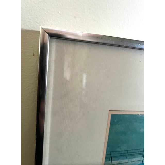 Vintage 1970s Ben Shahn “Spring” Art Print in Silver Frame For Sale - Image 15 of 16