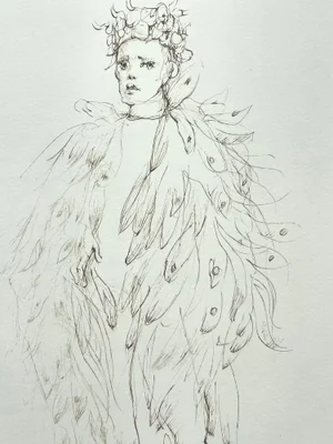 Leonor Fini, Figurative Composition, Lithograph on Arches Paper, 1970s-1980s